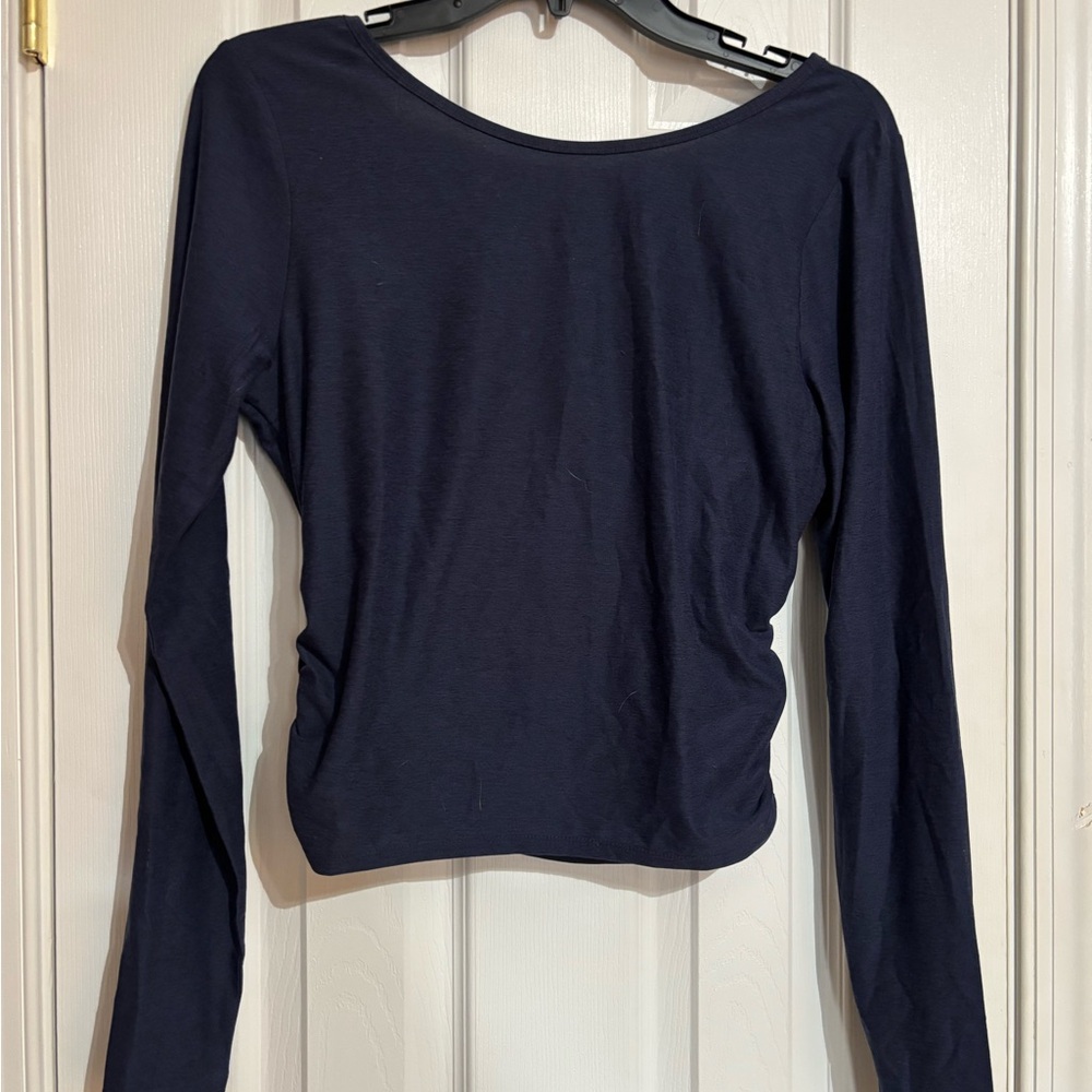 Fabletics Blue Long Sleeve Women's Top